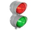 LED-trafikljus LED Röd / Grön 230mA 24V Monteringsfäste IP66